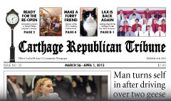 Carthage Republican Tribune Subscription Discount | Newspaper Deals Carthage Republican Tribune Subscription Discount | Newspaper Deals
