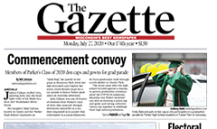 Janesville Gazette newspaper front page